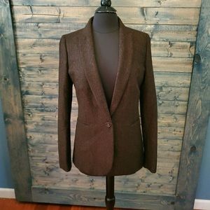 J.Crew Parke Herringbone Heritage Tweed Blazer. Size 8 tall.
